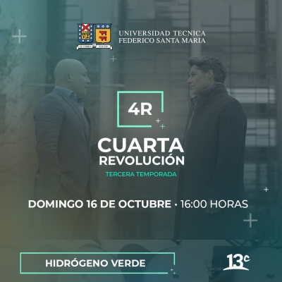 &quot;HIdrógeno verde, un desafío para Chile&quot;, Profesor MEE participa en programa Cuarta Revolución 4R